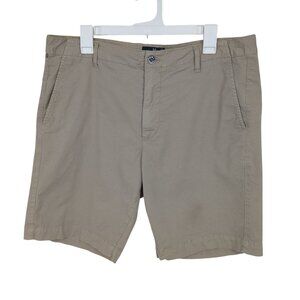 Psycho Bunny Chino Shorts Men Size 36 Stretch Logo Preppy Minimalist Streetwear